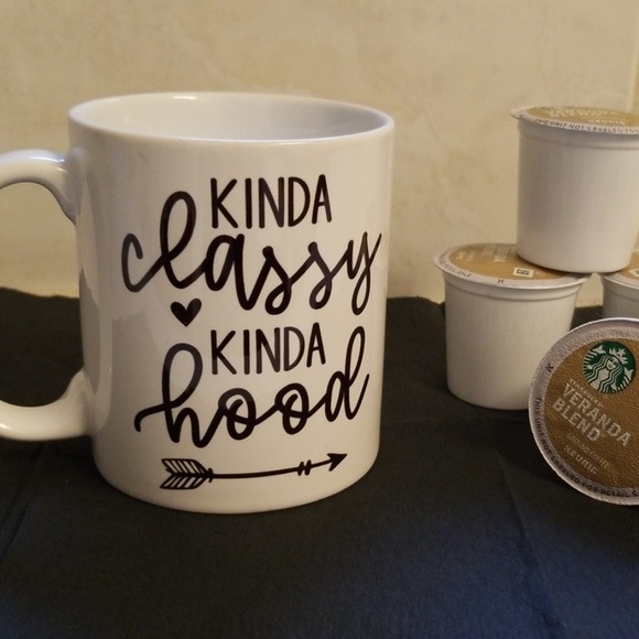 Other - 🎁 NIB. Kinda Classy Kinda Hood Novelty Coffee Mug